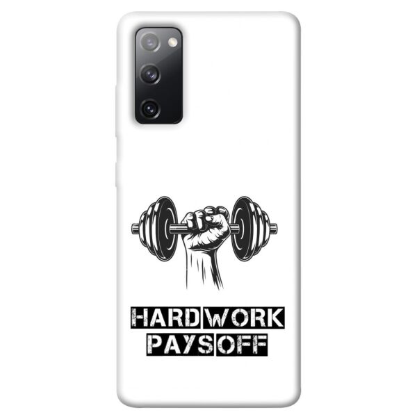 

Чехол itsPrint Hard work pays off для Samsung Galaxy S20 FE