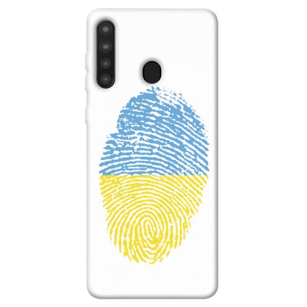

Чехол itsPrint ua fingerprint для Samsung Galaxy A21