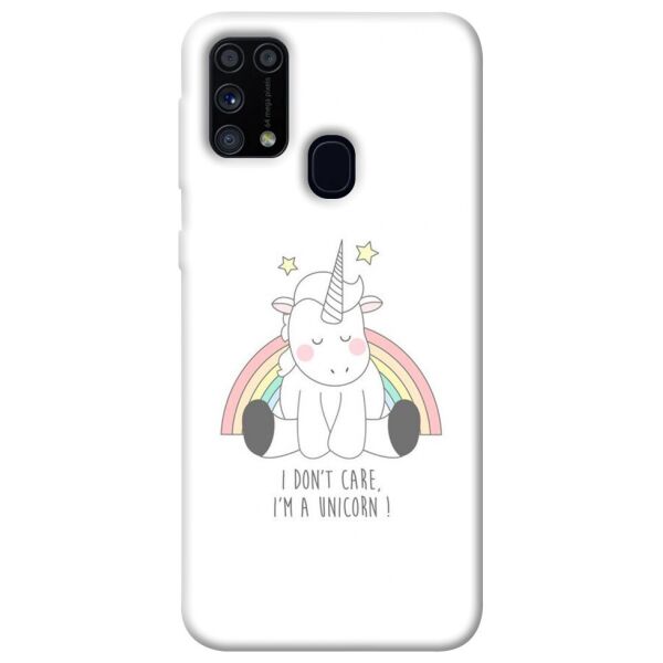 

Чехол itsPrint I don't care для Samsung Galaxy M31