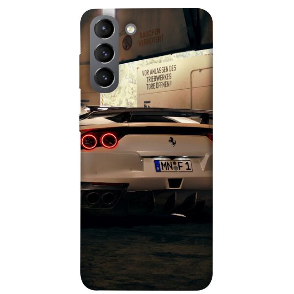 

Чехол itsPrint White Ferrari для Samsung Galaxy S21