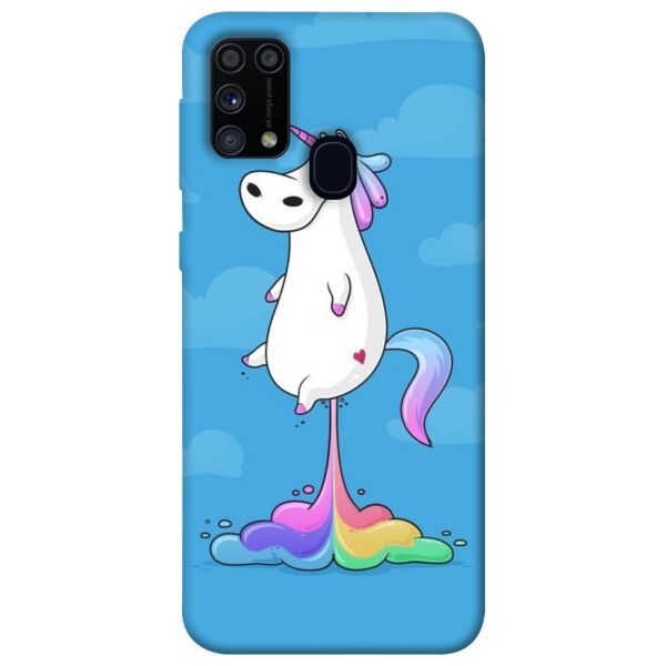 

Чехол itsPrint Единорог с радугой 2 для Samsung Galaxy M31