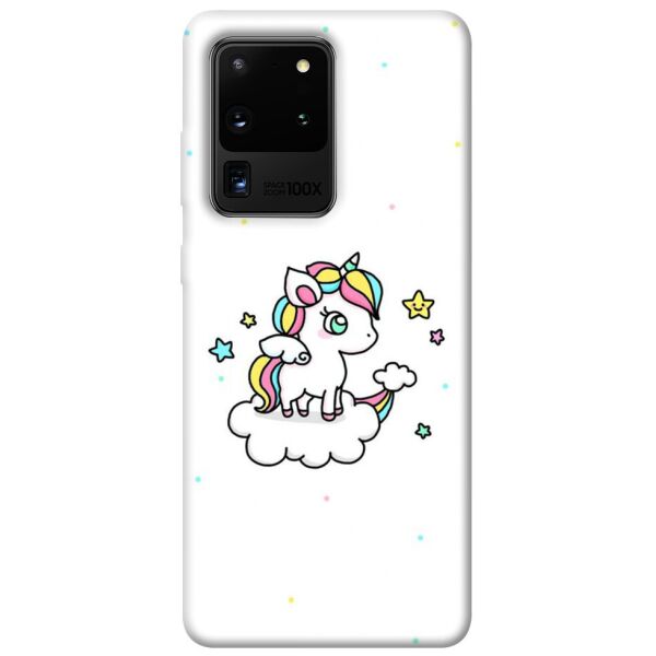 

Чехол itsPrint Единорог на облаке для Samsung Galaxy S20 Ultra
