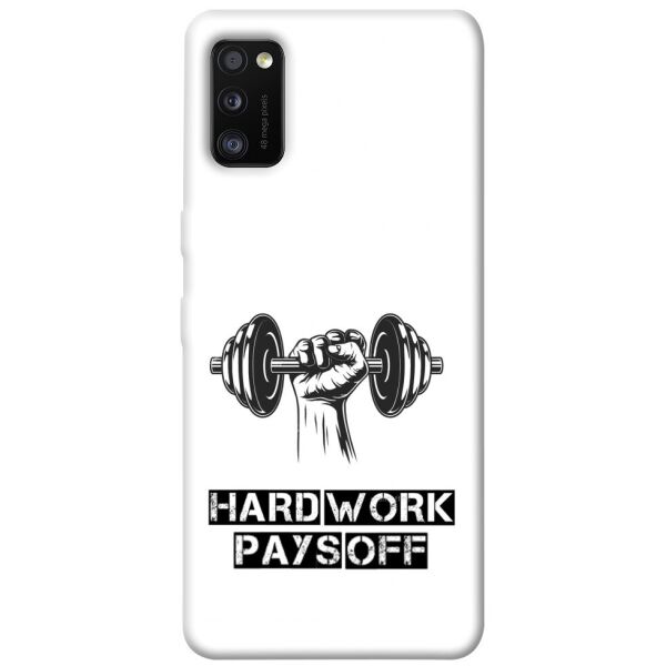 

Чехол itsPrint Hard work pays off для Samsung Galaxy A41