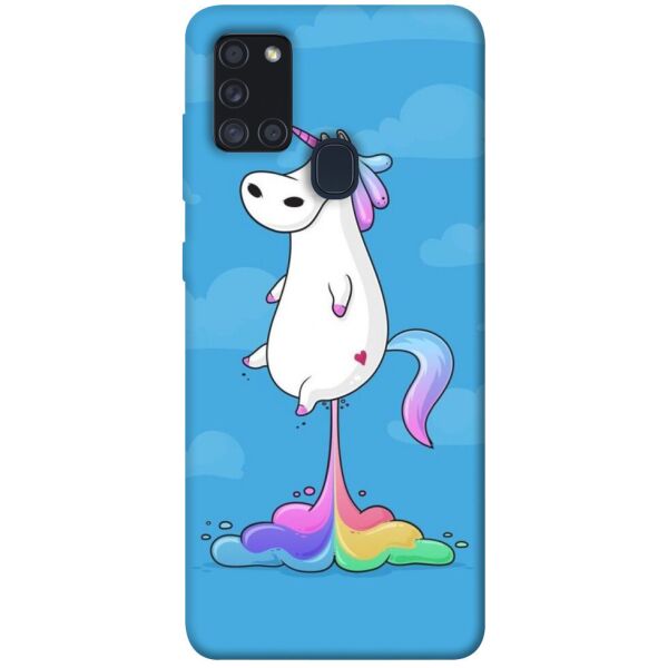 

Чехол itsPrint Единорог с радугой 2 для Samsung Galaxy A21s