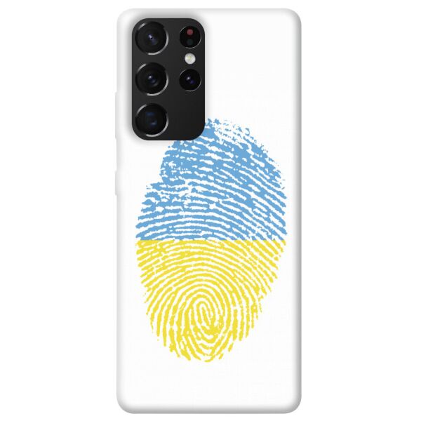 

Чехол itsPrint ua fingerprint для Samsung Galaxy S21 Ultra