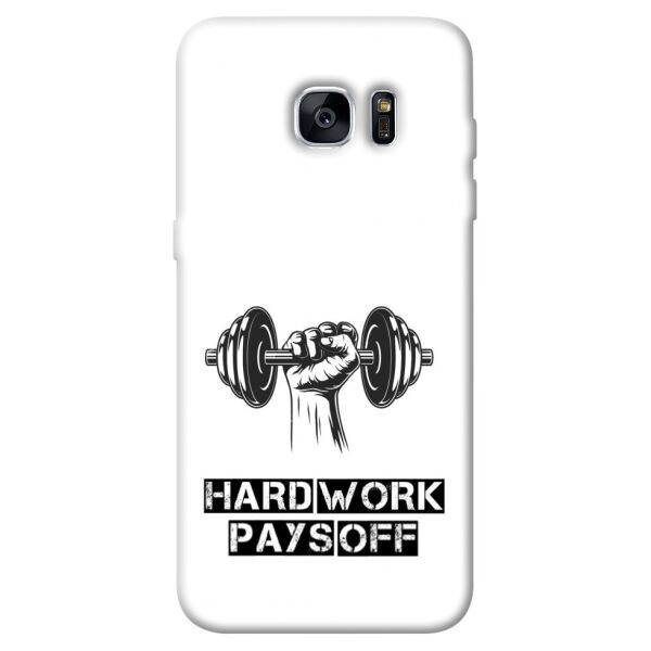 

Чехол itsPrint Hard work pays off для Samsung G935F Galaxy S7 Edge
