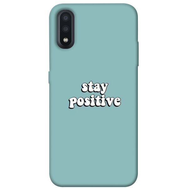 

Чехол itsPrint Stay positive для Samsung Galaxy A01