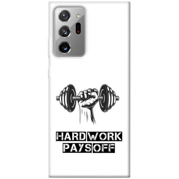

Чехол itsPrint Hard work pays off для Samsung Galaxy Note 20 Ultra