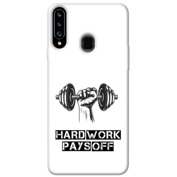 

Чехол itsPrint Hard work pays off для Samsung Galaxy A20s