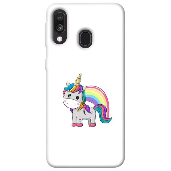 

Чехол itsPrint Маленький единорожек для Samsung Galaxy A40 (A405F)