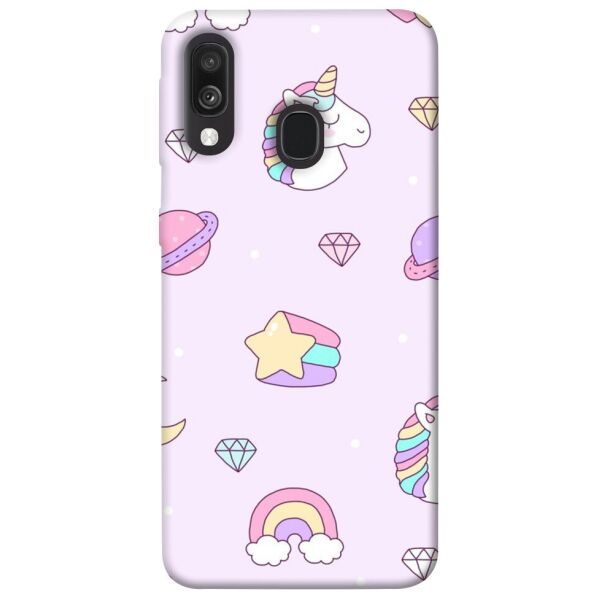 

Чехол itsPrint Паттерн единороги 2 для Samsung Galaxy A40 (A405F)