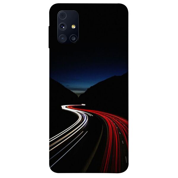 

Чехол itsPrint Красно-белая дорога для Samsung Galaxy M31s