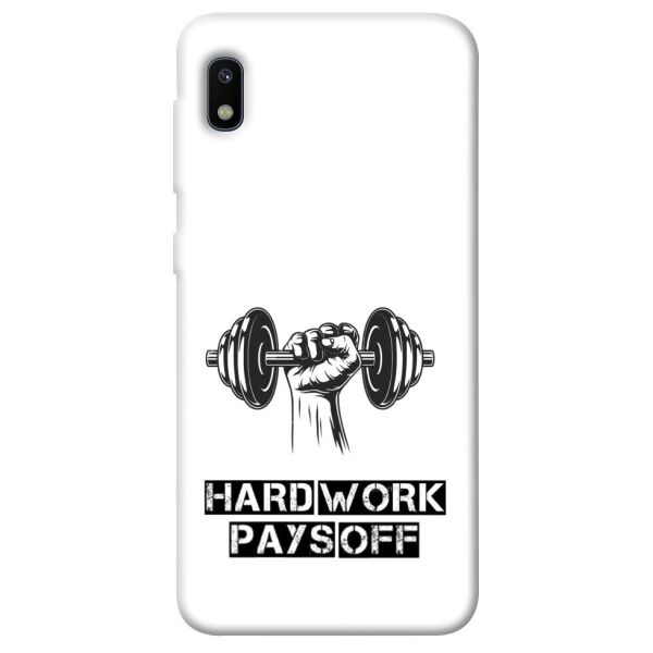 

Чехол itsPrint Hard work pays off для Samsung Galaxy A10 (A105F)