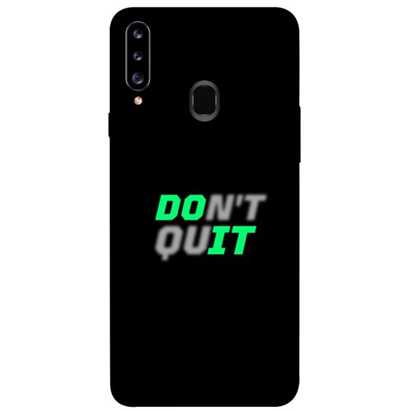 

Чехол itsPrint Don't quit для Samsung Galaxy A20s