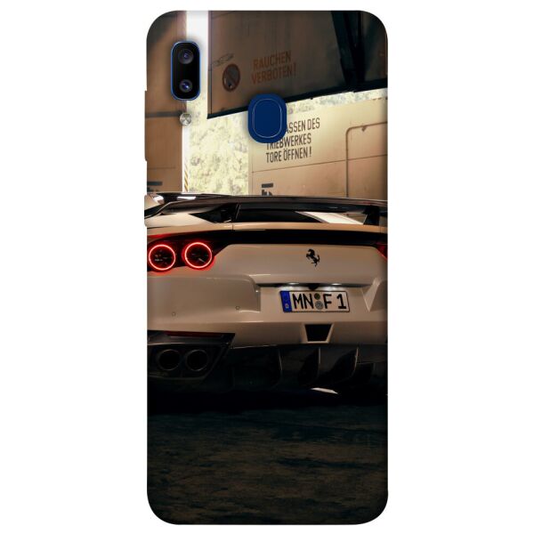 

Чехол itsPrint White Ferrari для Samsung Galaxy A20 / A30