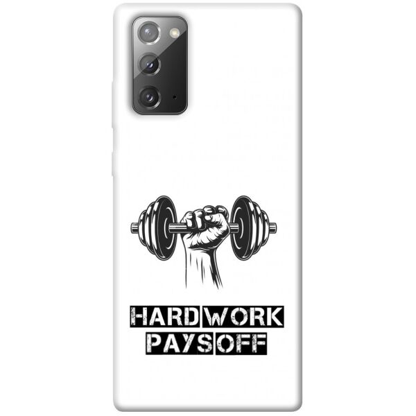 

Чехол itsPrint Hard work pays off для Samsung Galaxy Note 20
