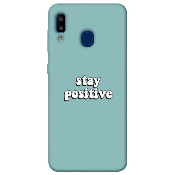 

Чехол itsPrint Stay positive для Samsung Galaxy A20 / A30