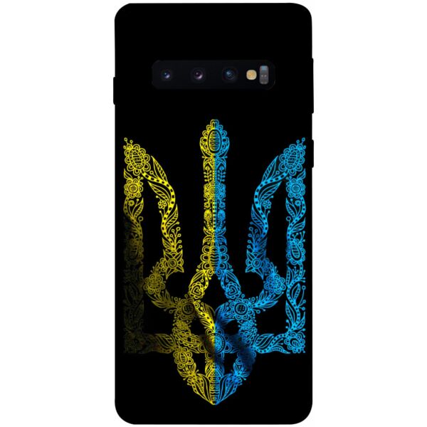 

Чехол itsPrint Жовтоблакитний герб для Samsung Galaxy S10