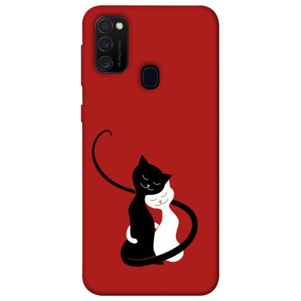 

Чехол itsPrint Влюбленные коты для Samsung Galaxy M21