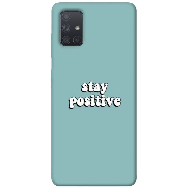 

Чехол itsPrint Stay positive для Samsung Galaxy A71