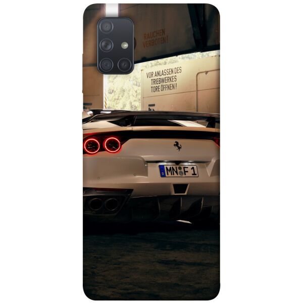 

Чехол itsPrint White Ferrari для Samsung Galaxy A71