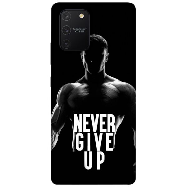 

Чехол itsPrint Never give up для Samsung Galaxy S10 Lite
