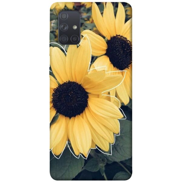 

Чехол itsPrint Два подсолнуха для Samsung Galaxy A71