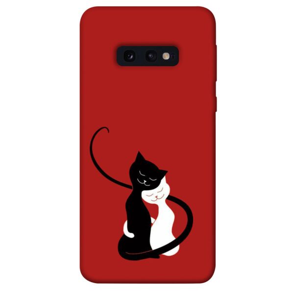 

Чехол itsPrint Влюбленные коты для Samsung Galaxy S10e