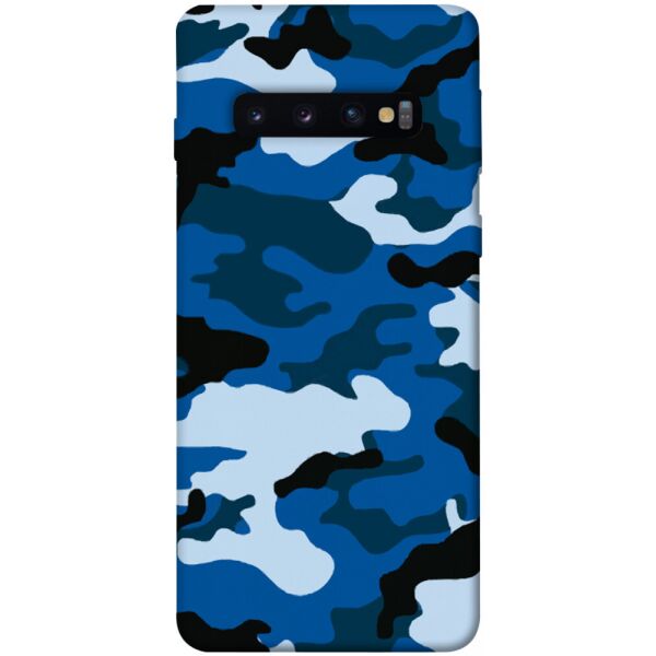 

Чехол itsPrint Синий камуфляж 3 для Samsung Galaxy S10