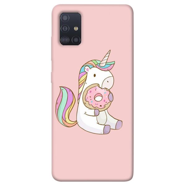 

Чехол itsPrint Единорог с пончиком для Samsung Galaxy M51