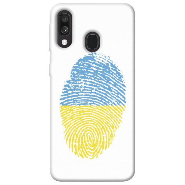 

Чехол itsPrint ua fingerprint для Samsung Galaxy A40 (A405F)
