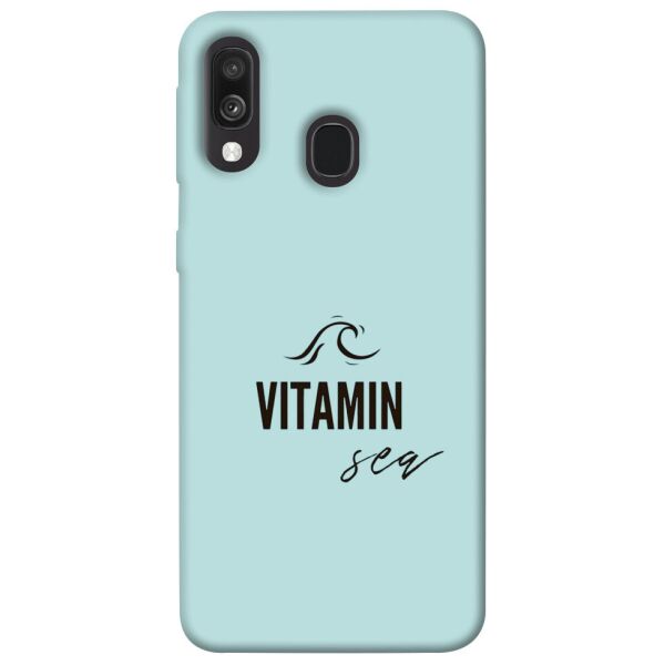 

Чехол itsPrint Vitamin sea для Samsung Galaxy A40 (A405F)