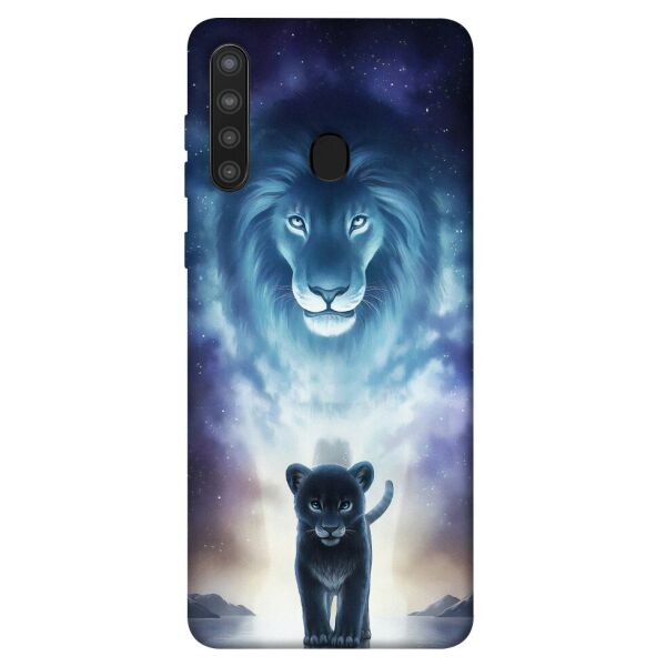 

Чехол itsPrint Львы для Samsung Galaxy A21