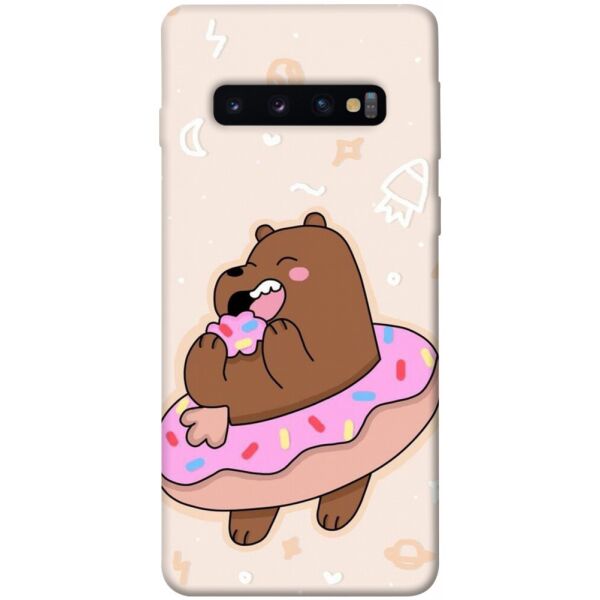

Чехол itsPrint Мишка в пончике для Samsung Galaxy S10