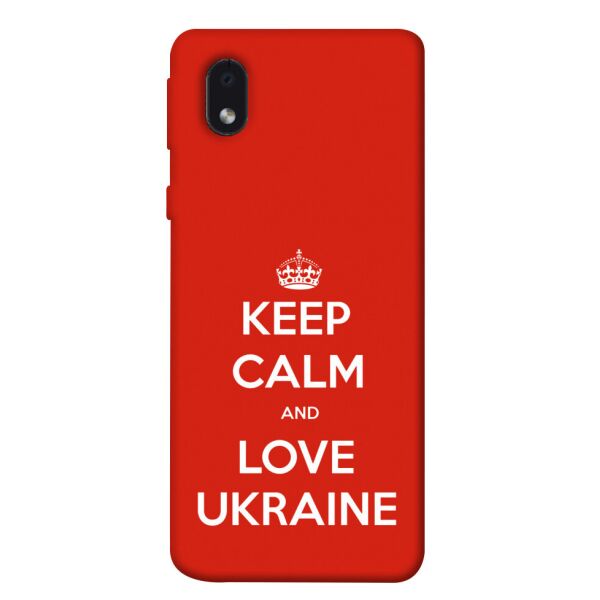

Чехол itsPrint Keep calm and love Ukraine для Samsung Galaxy M01 Core / A01 Core