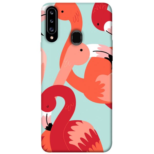 

Чехол itsPrint Flamingo для Samsung Galaxy A20s