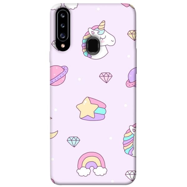 

Чехол itsPrint Паттерн единороги 2 для Samsung Galaxy A20s