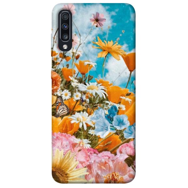 

Чехол itsPrint Летние цветы для Samsung Galaxy A70 (A705F)