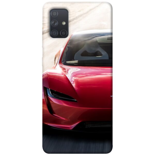 

Чехол itsPrint Tesla roadster для Samsung Galaxy A71