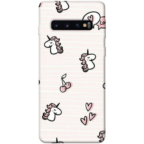 

Чехол itsPrint Паттерн единороги 4 для Samsung Galaxy S10