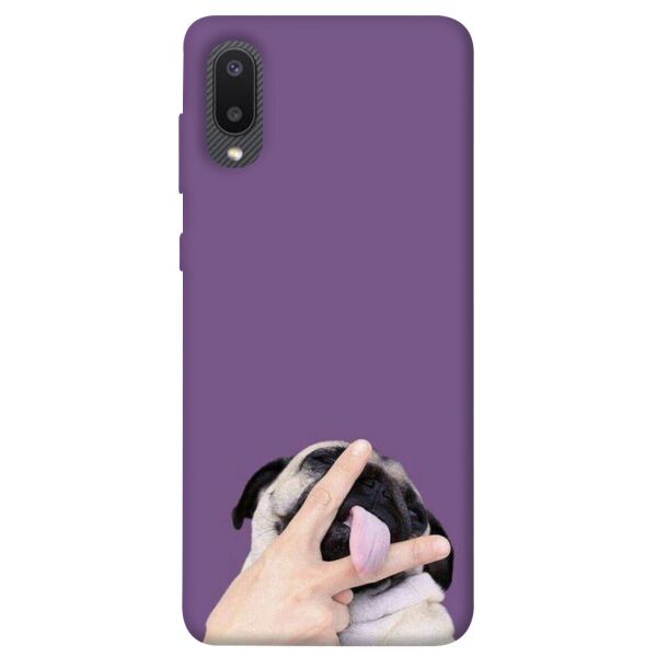 

Чехол itsPrint Мопс для Samsung Galaxy A02