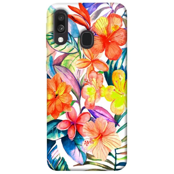 

Чехол itsPrint Цветочный коктейль для Samsung Galaxy A40 (A405F)