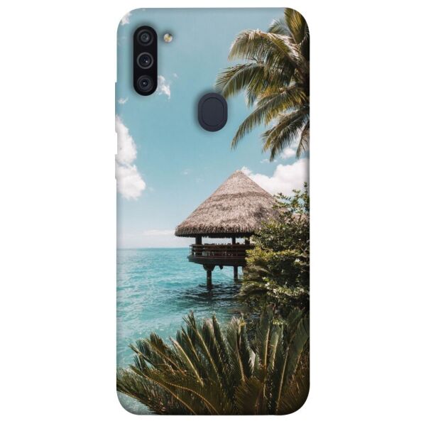 

Чехол itsPrint Тропический остров для Samsung Galaxy M11