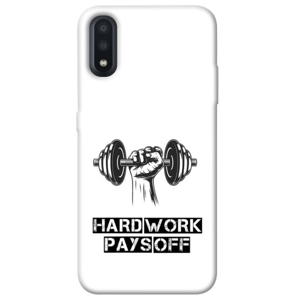 

Чехол itsPrint Hard work pays off для Samsung Galaxy A01