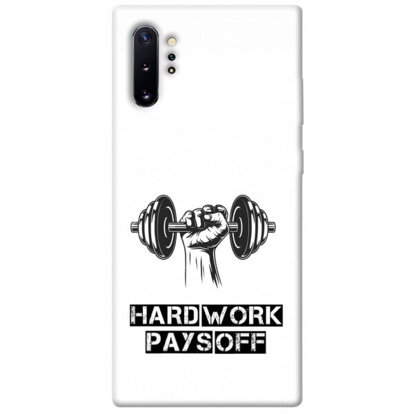 

Чехол itsPrint Hard work pays off для Samsung Galaxy Note 10 Plus