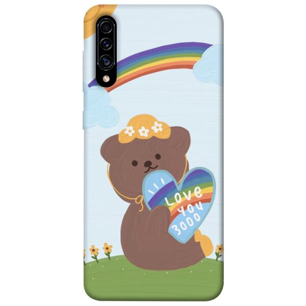

Чехол itsPrint Мишка с сердцем для Samsung Galaxy A50 (A505F) / A50s / A30s