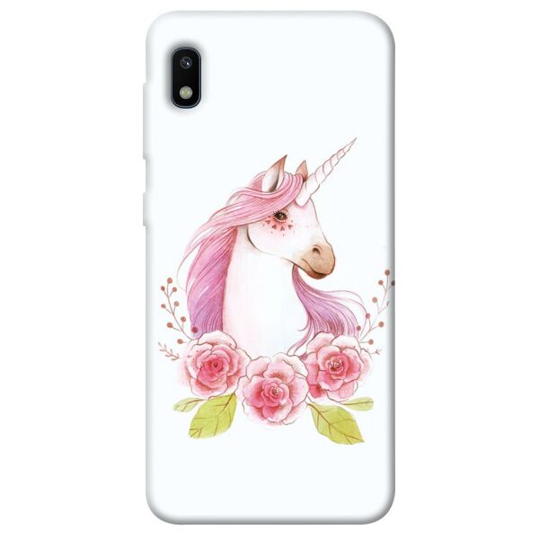 

Чехол itsPrint Единорог с цветами для Samsung Galaxy A10 (A105F)