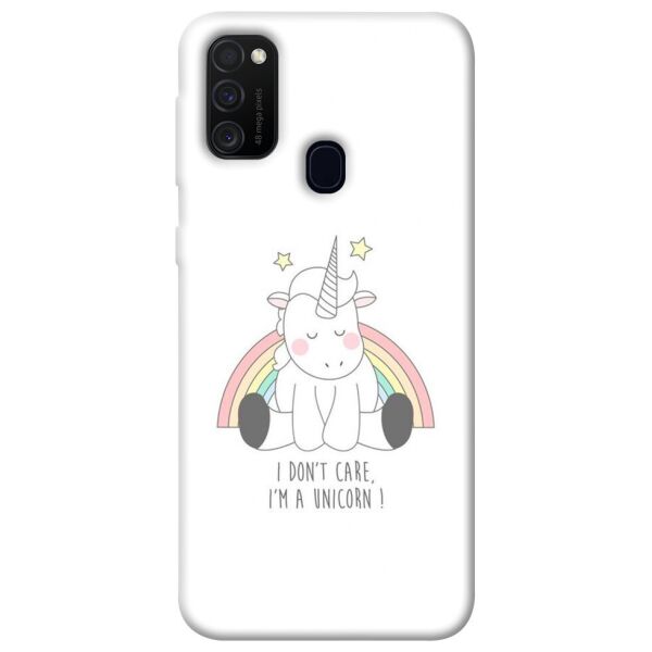 

Чехол itsPrint I don't care для Samsung Galaxy M21
