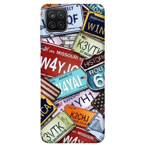 

Чехол itsPrint License plate для Samsung Galaxy A12