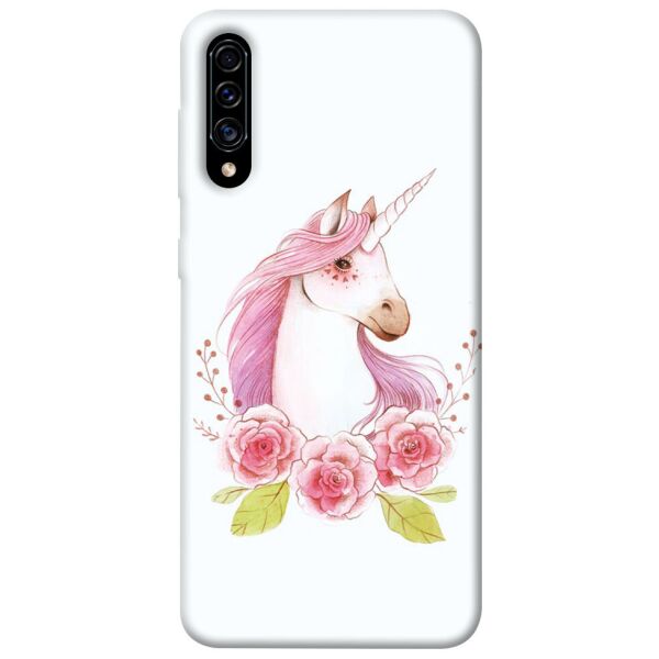 

Чехол itsPrint Единорог с цветами для Samsung Galaxy A50 (A505F) / A50s / A30s